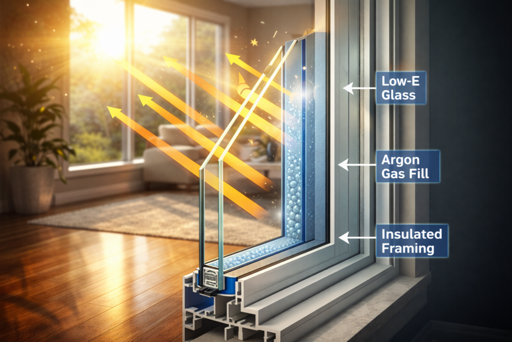 Energy efficient windows and doors in Rowlett TX